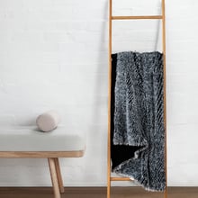 Elija Faux Fur Reversible Throw
